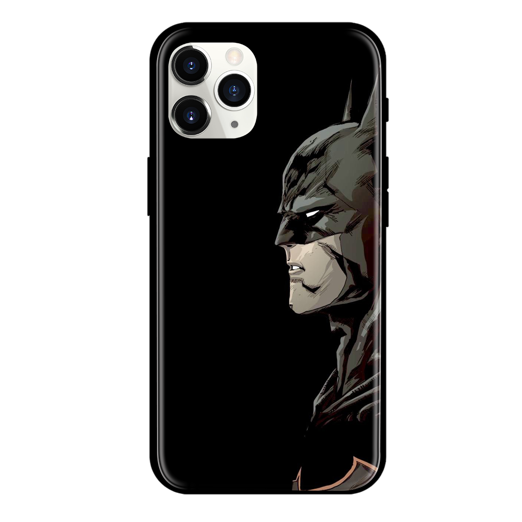 Batman Print Glass Case