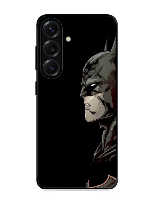 Batman Print Glass Case for Samsung S25 (a43)