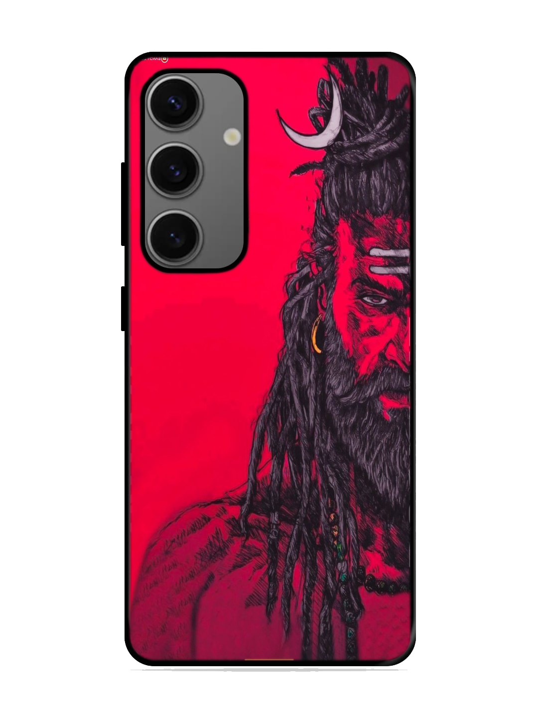 Lord Shiva Print Glass Case for Samsung S24 (a47)