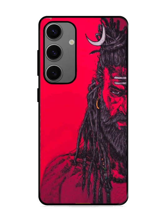 Lord Shiva Print Glass Case for Samsung S24 (a47)