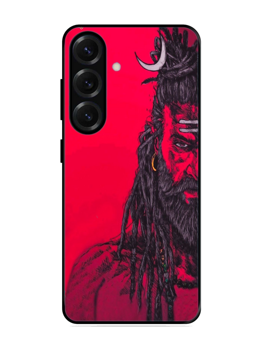 Lord Shiva Print Glass Case for Samsung S25 (a47)
