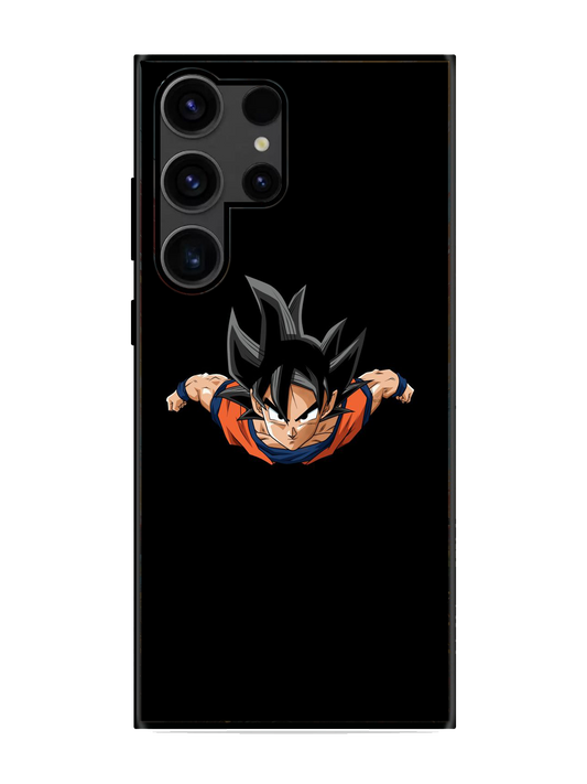 Anime Print Glass Case for Samsung S23 Ultra (a49)