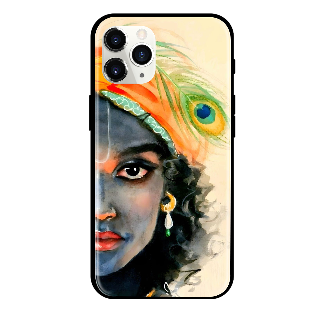 Lord Krishna  Print Glass Case