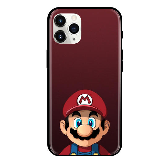 Mario Print Glass Case