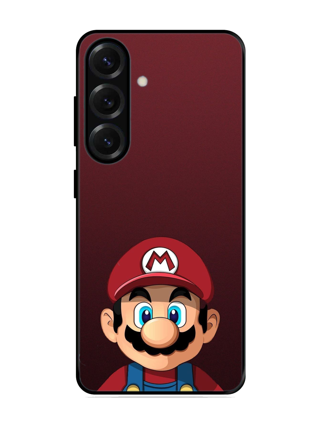 Mario Print Glass Case for Samsung S25 (A56)