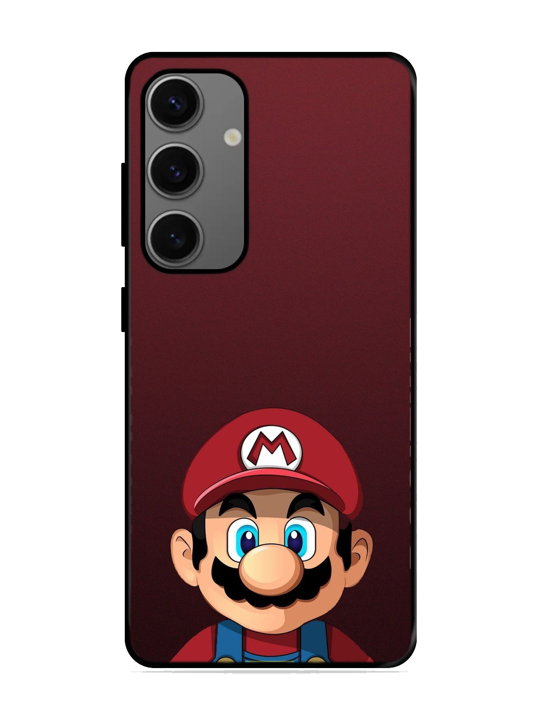 Mario Print Glass Case for Samsung S24 (a56)