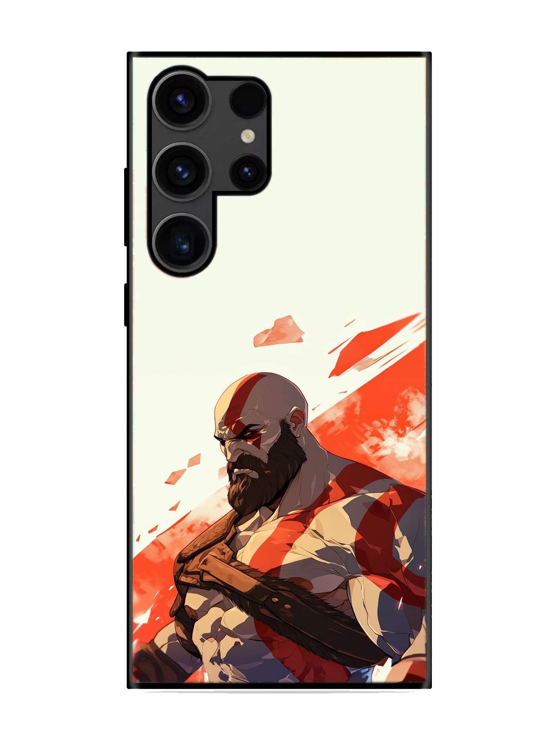 Premium Print Glass Case for Samsung S23 Ultra (a63)