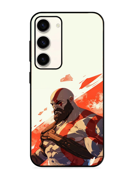 Premium Print Glass Case for Samsung S23 (a63)