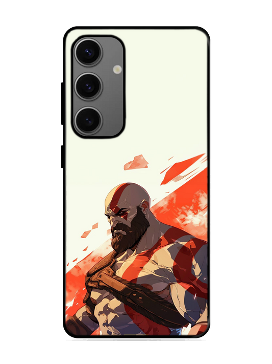 Premium Print Glass Case for Samsung S24 (a63)