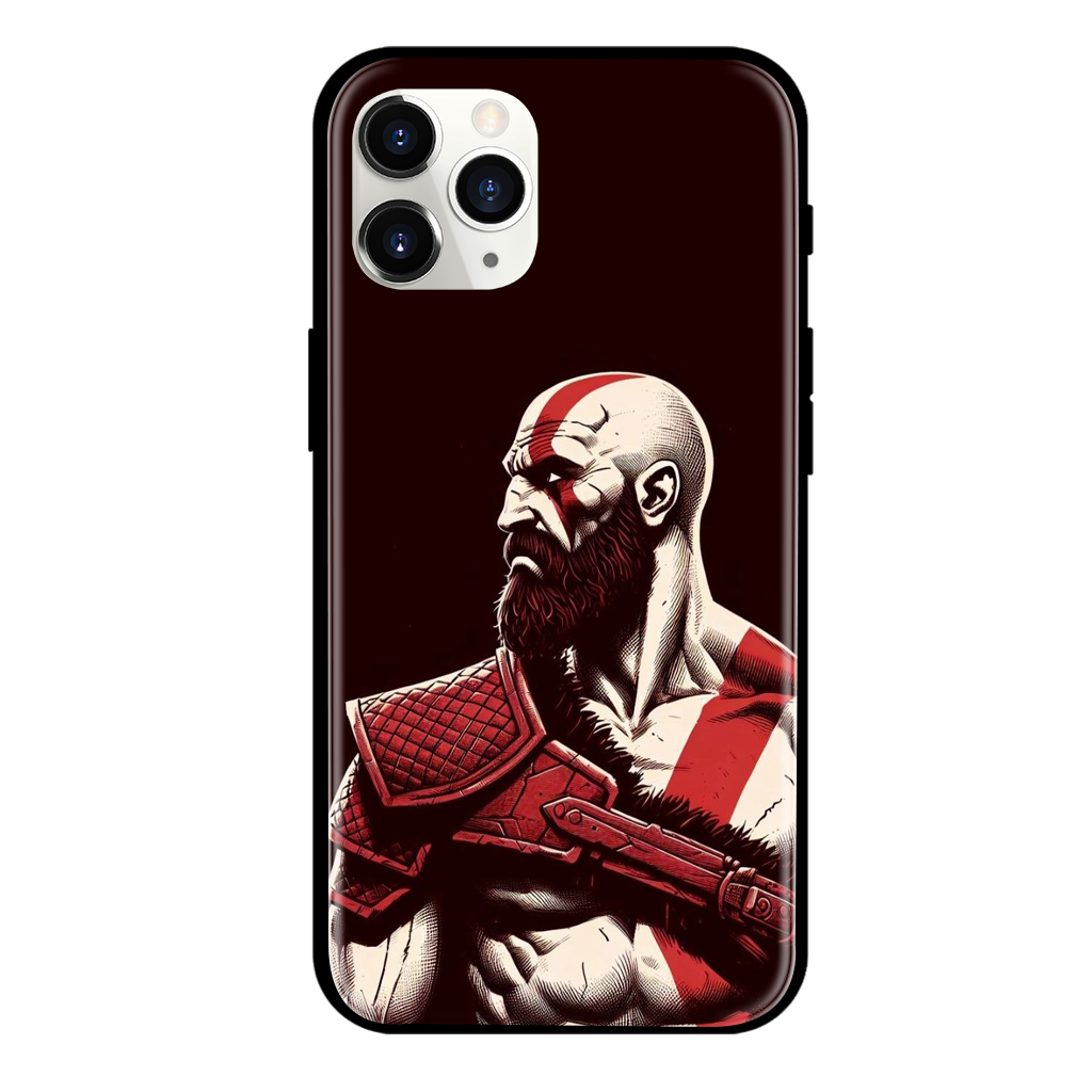 God of War Print Glass Case