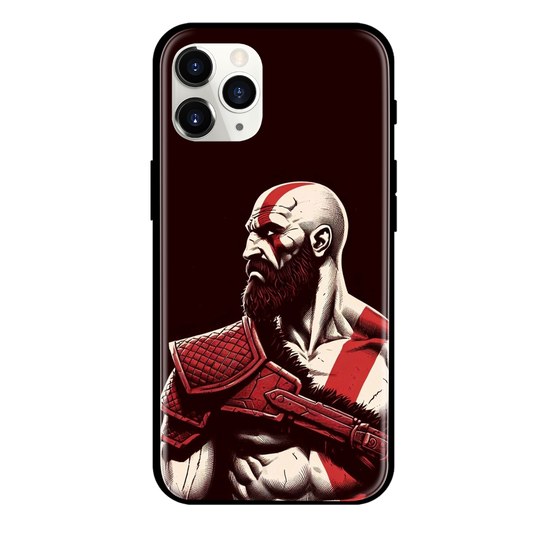 God of War Print Glass Case