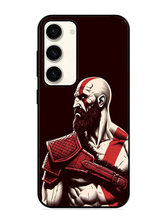 Premium Print Glass Case for Samsung S23 (a64)