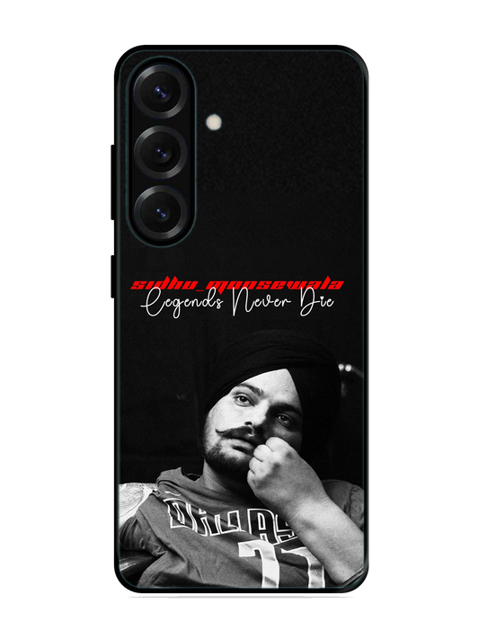 Sidhu Moosewala Print Glass Case for Samsung S25 (A67)