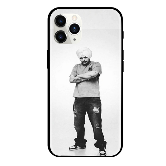 Sidhu Moose Wala Print Glass Case