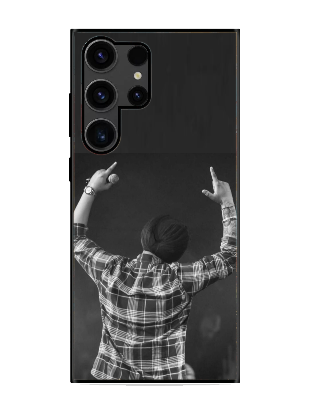 Sidhu Moosewala Print Glass Case for Samsung S23 Ultra (a70)