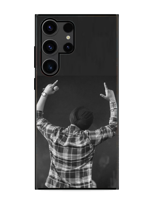 Sidhu Moosewala Print Glass Case for Samsung S23 Ultra (a70)