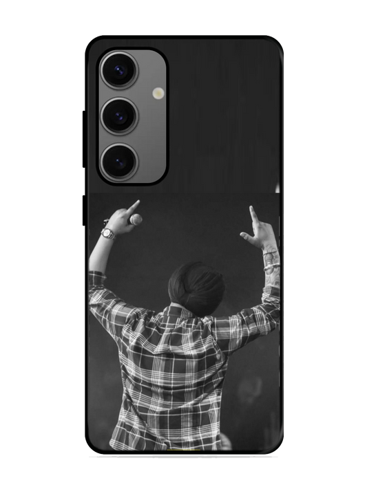 Sidhu Moosewala Print Glass Case for Samsung S24 (a70)