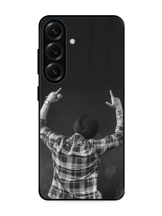 Sidhu Moosewala Print Glass Case for Samsung S25 (A70)