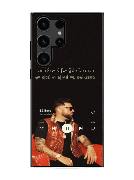 Karan Aujhla Print Glass Case for Samsung S23 Ultra (a72)