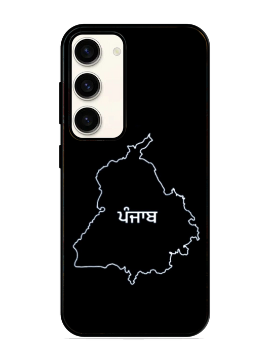 Punjab Print Glass Case for Samsung S23 (a77)