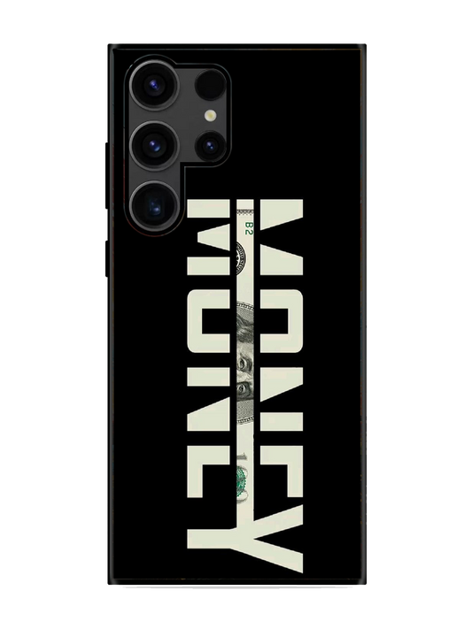 Money Print Glass Case for Samsung S23 Ultra (a80)