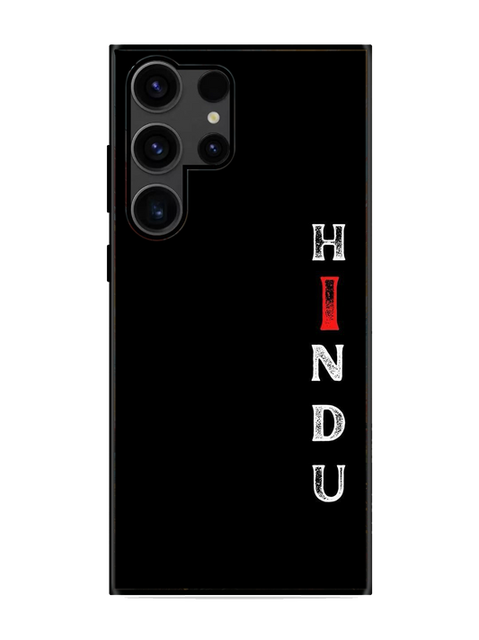 Hindu Print Glass Case for Samsung S23 Ultra (a86)