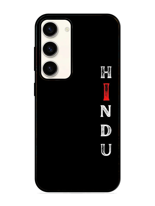 Hindu Print Glass Case for Samsung S23 (a86)