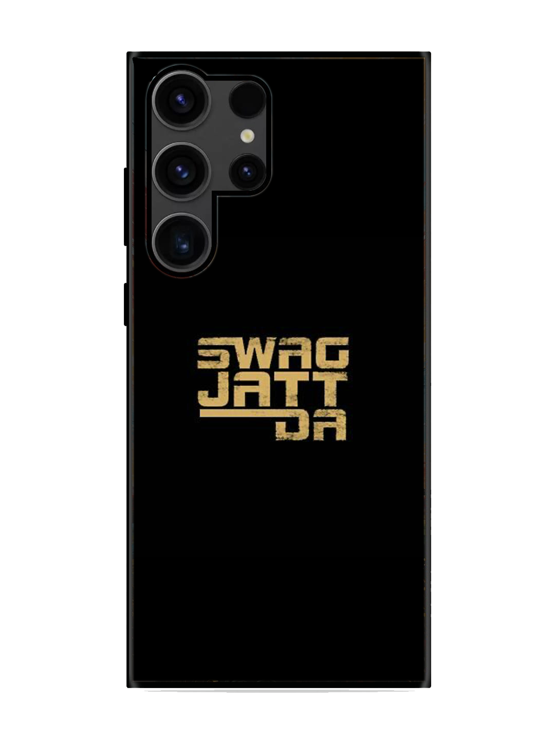 Swag Jatt Da Print Glass Case for Samsung S23 Ultra (a91)