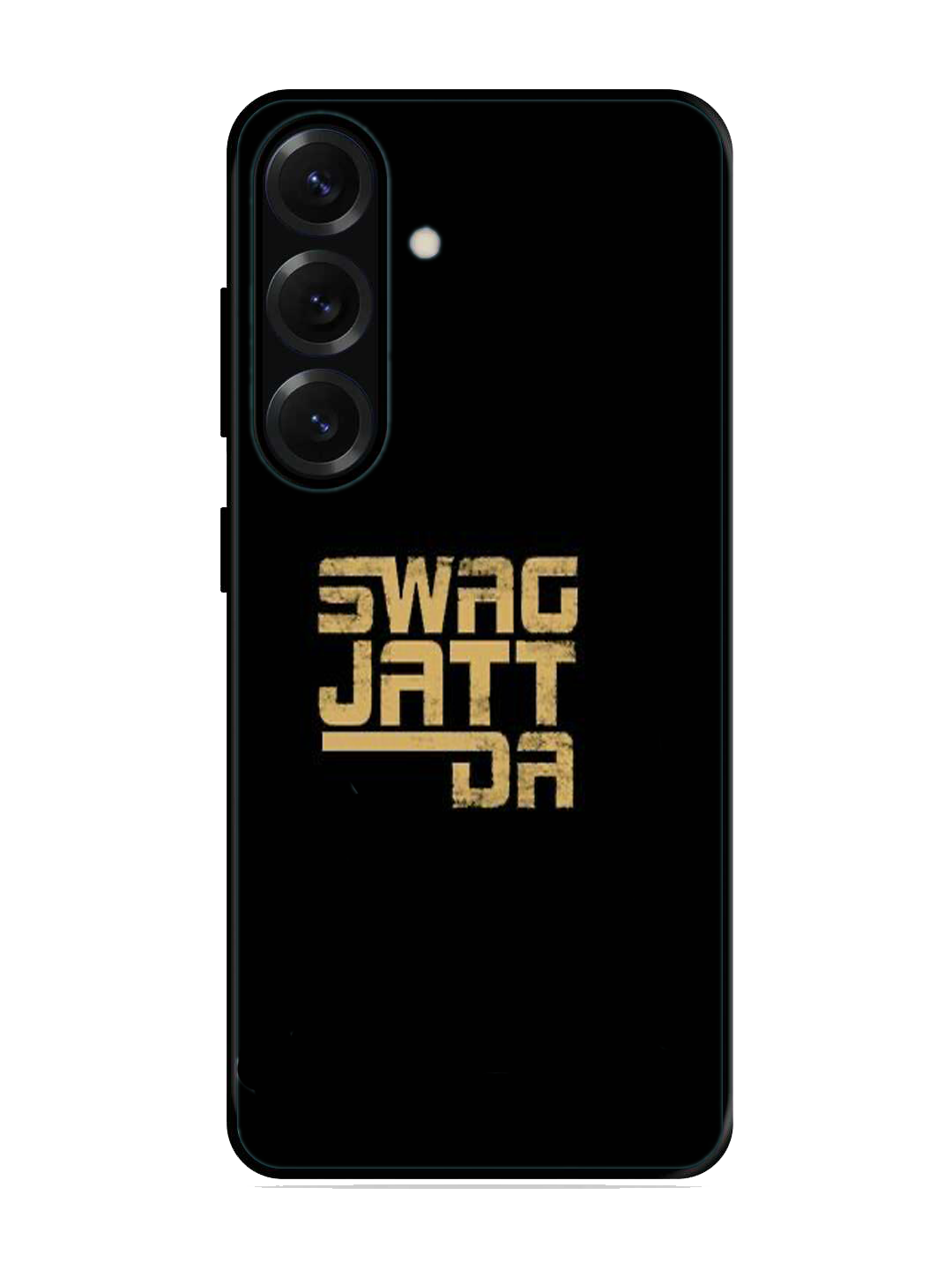 Swag Jatt Da Print Glass Case for Samsung S25 (A91)