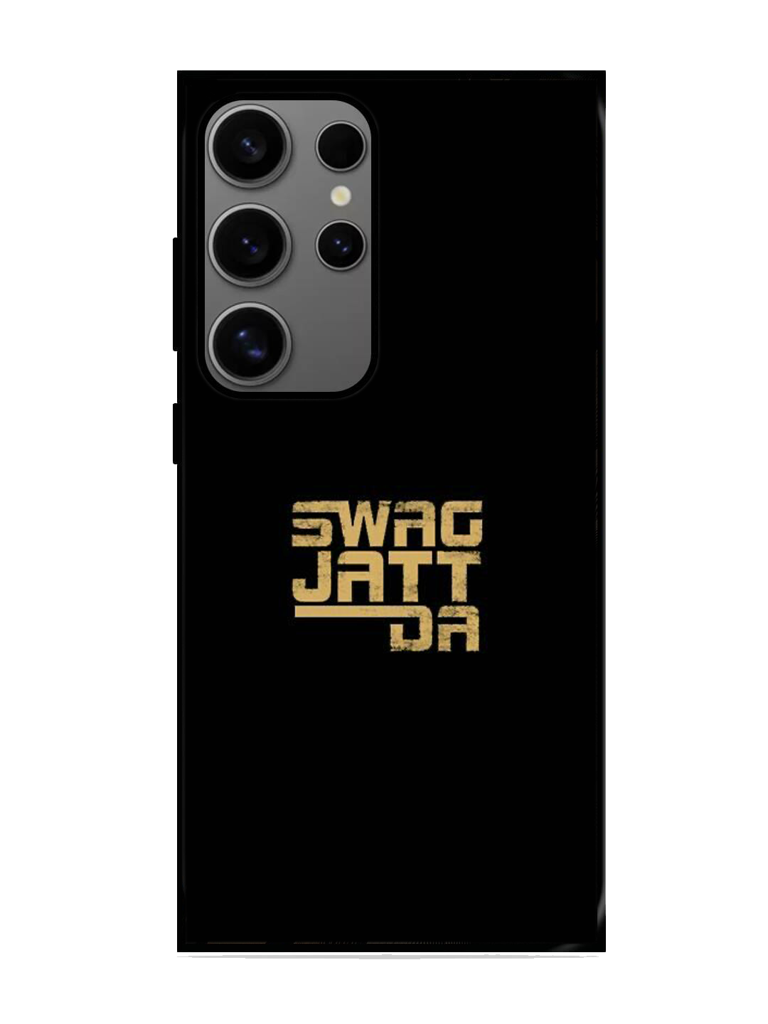 Swag Jatt Da Print Glass Case for Samsung S24 Ultra (A91)