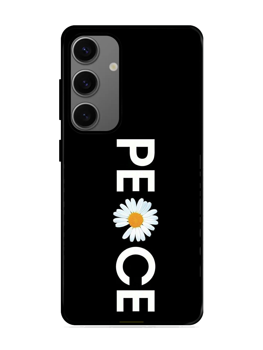 Peace Print Glass Case for Samsung S24 (a9)