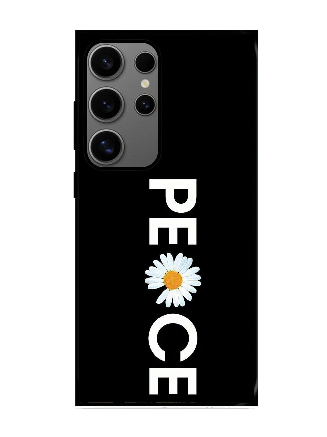 Peace Print Glass Case for Samsung S24 Ultra (A9)