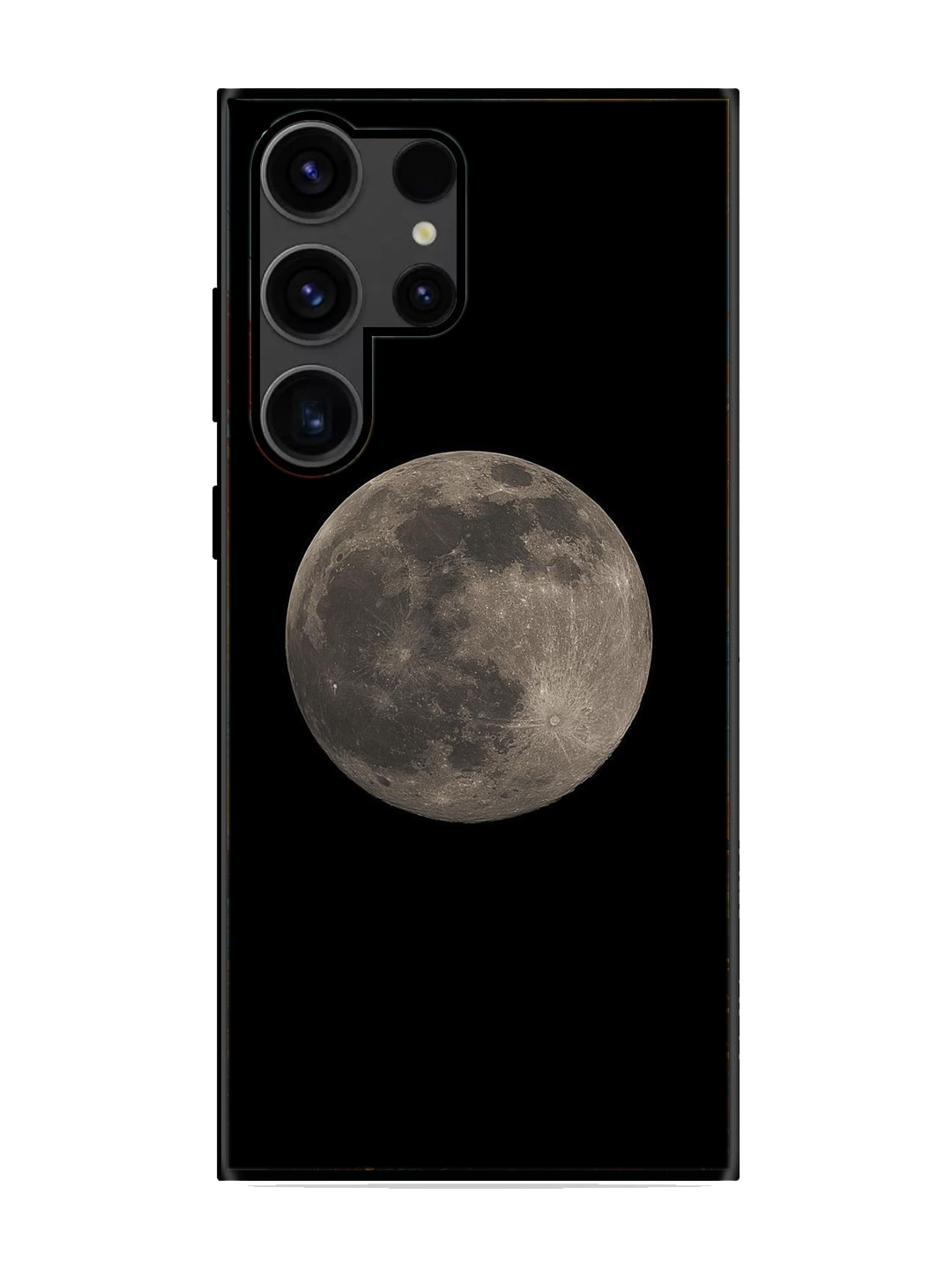 Moon Print Glass Case for Samsung S23 Ultra (a102)
