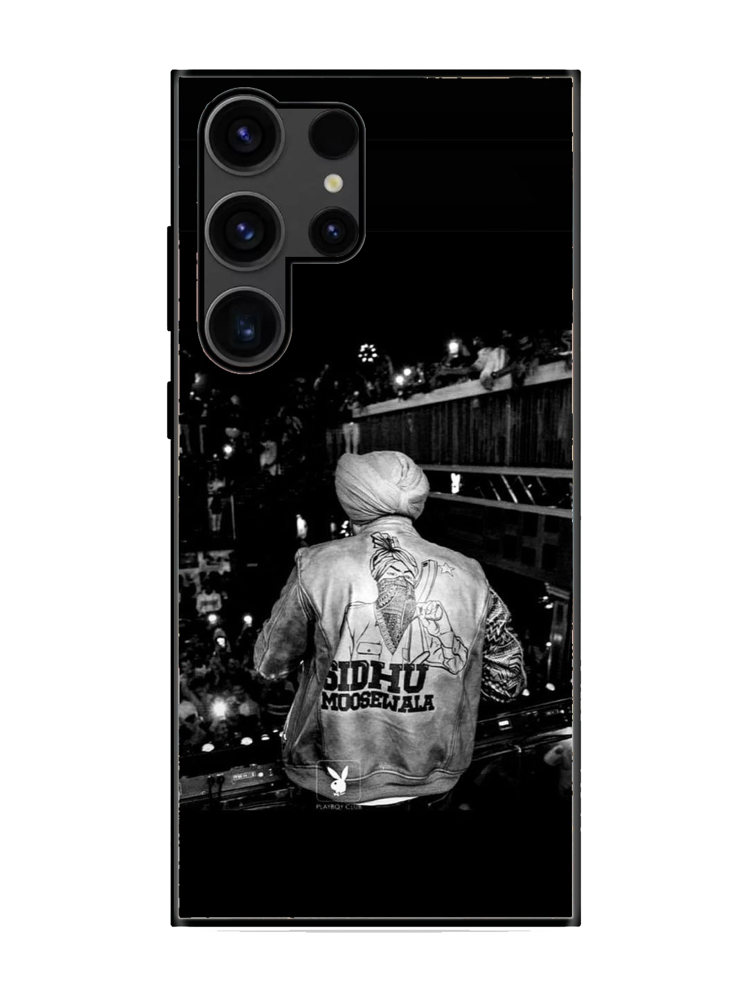Sidhu Moosewala Print Premium Glass Case for Samsung S23 Ultra (a10)