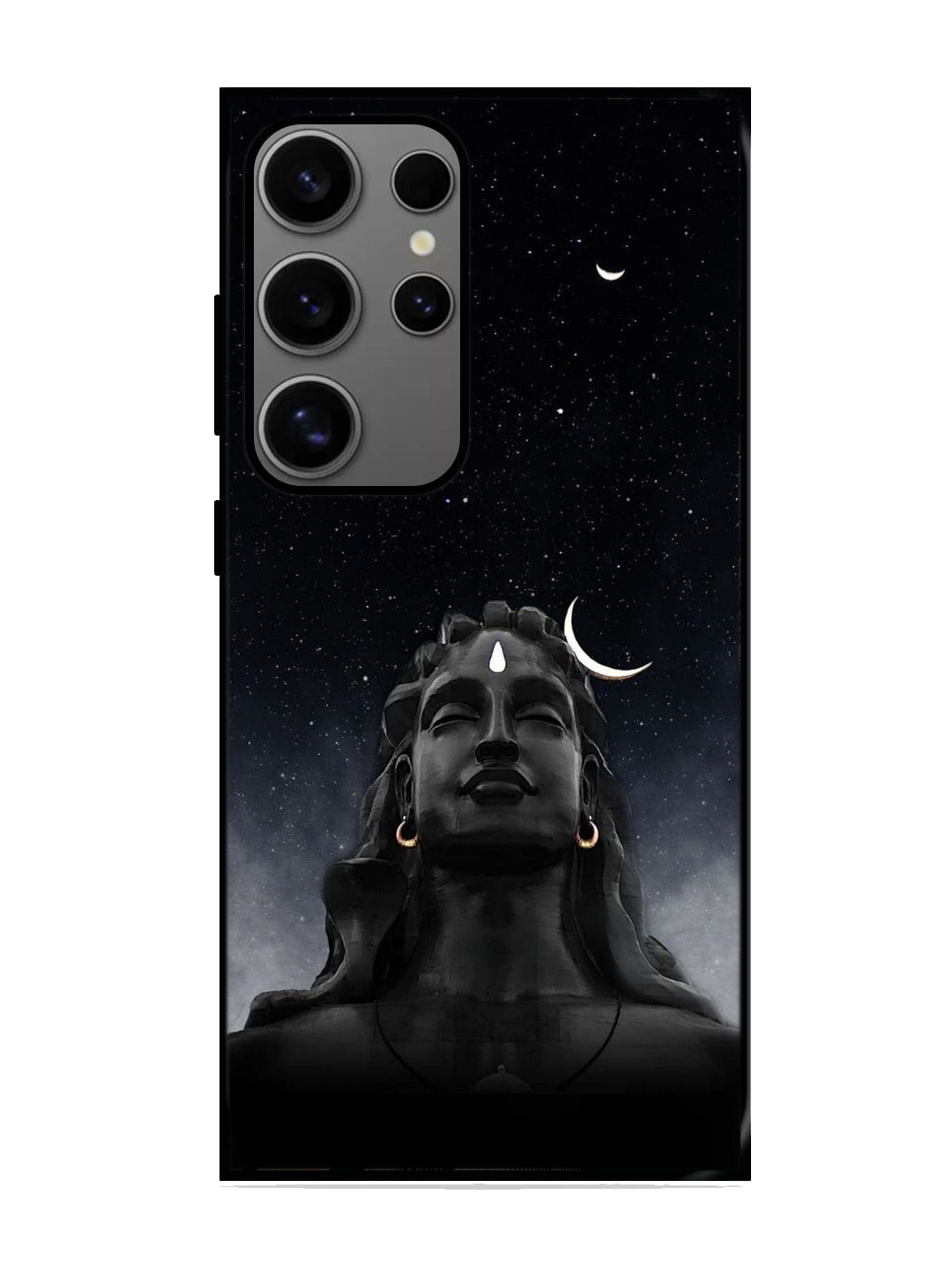 Lord Shiva Print Glass Case for Samsung S24 Ultra (A117)