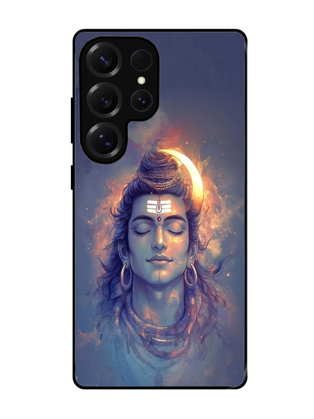 Lord Shiva Glass Case for Samsung S25 Ultra (A119)
