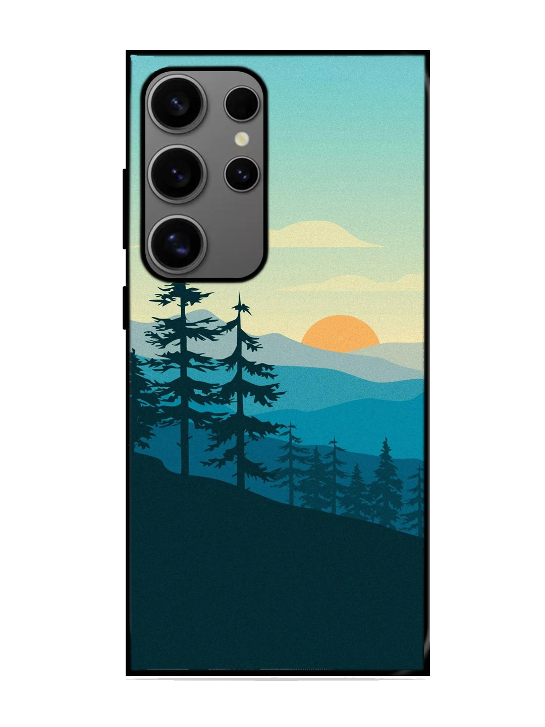 Premium Print Glass Case for Samsung S24 Ultra (A123)