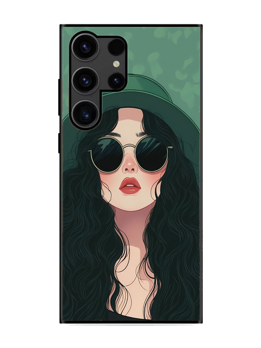 Premium Print Glass Case for Samsung S23 Ultra (a125)