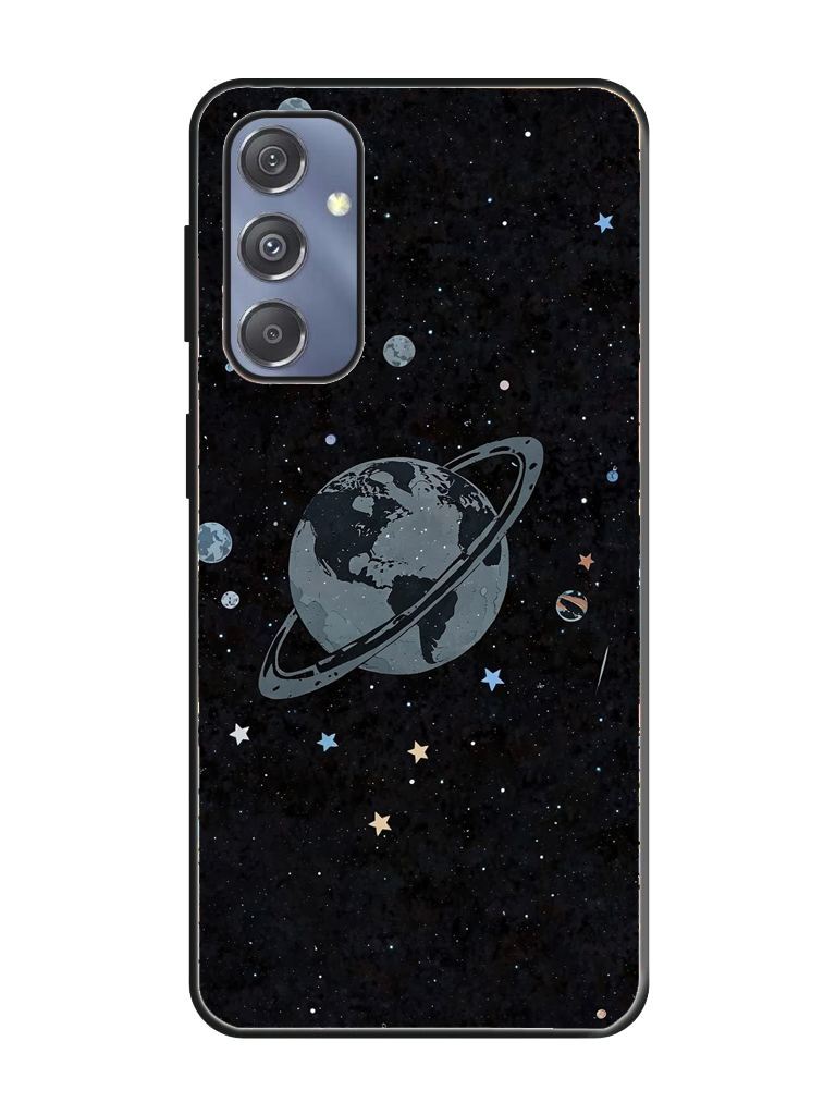 Space Print Glass Case for Samsung S24 (a126)