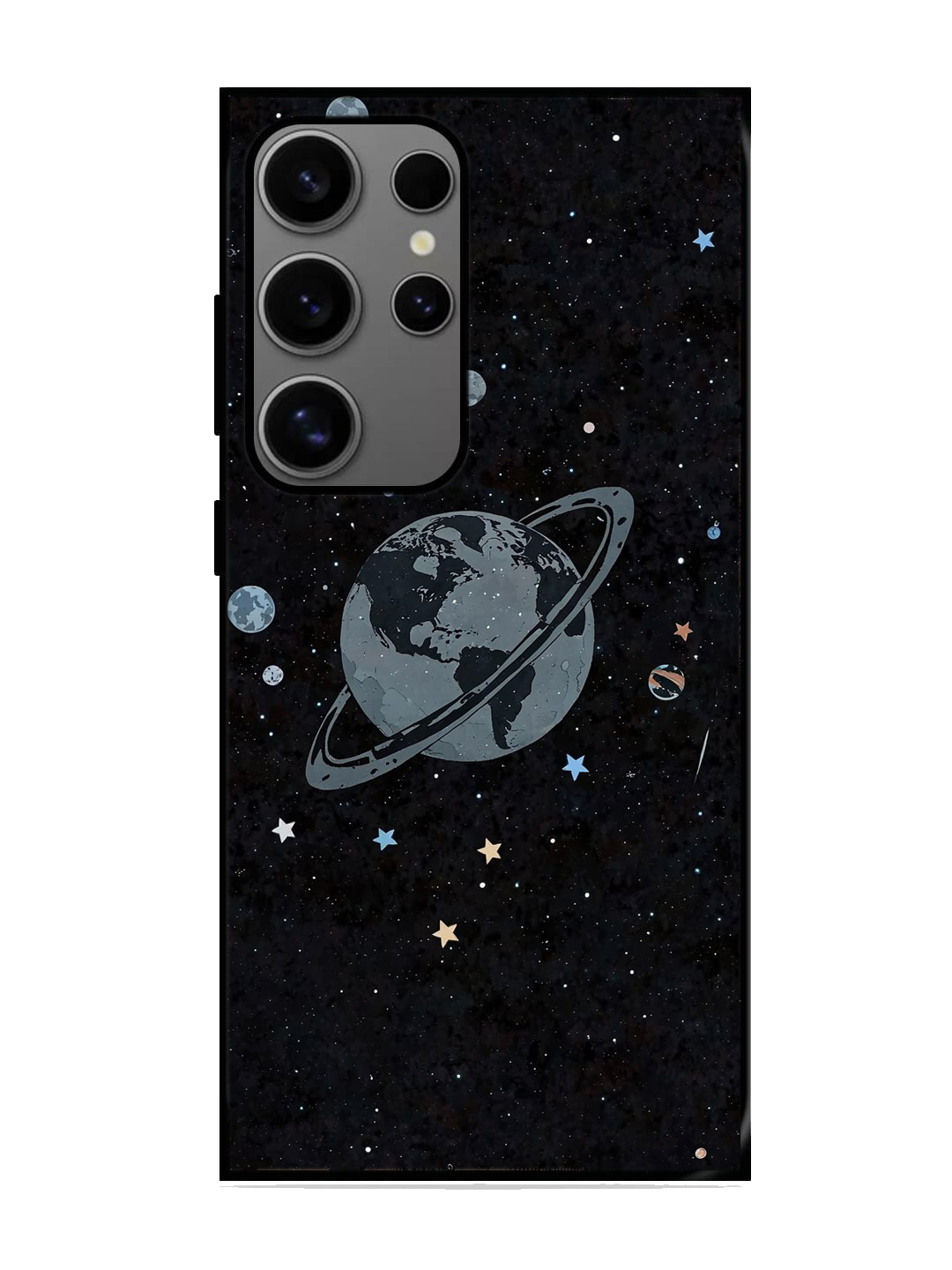 Space Print Glass Case for Samsung S24 Ultra (A126)