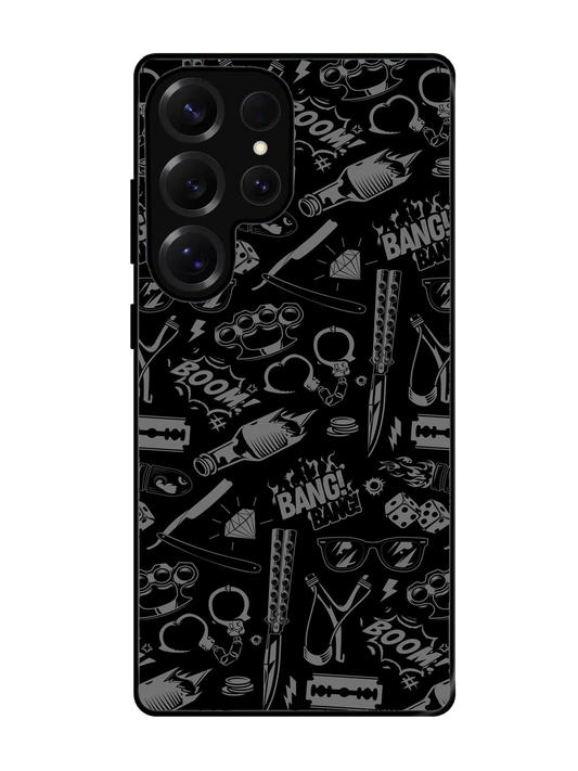Premium Glass Case for Samsung S25 Ultra (A127)
