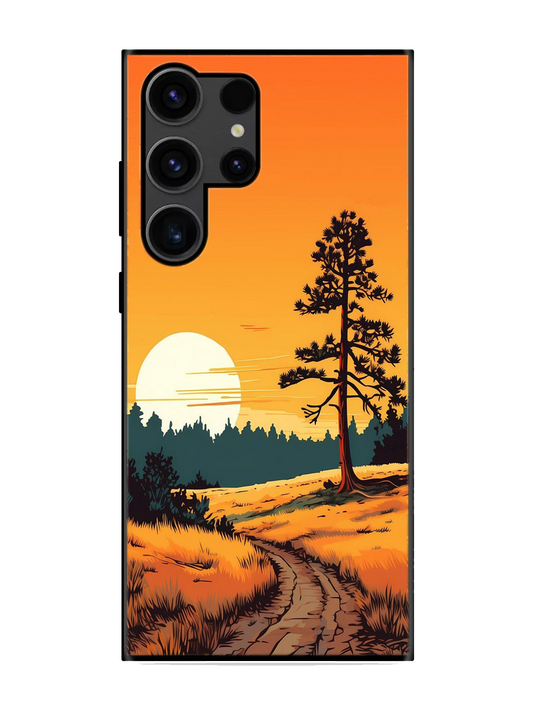 Premium Print Glass Case for Samsung S23 Ultra (a128)