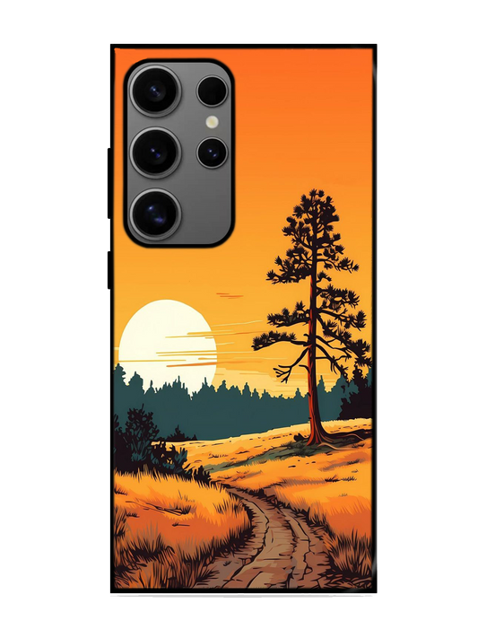 Premium Print Glass Case for Samsung S24 Ultra (A128)