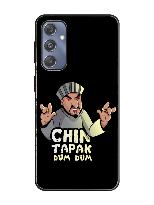 Chin Tapak Dum Dum Print Glass Case for Samsung S23 Fe (a12)