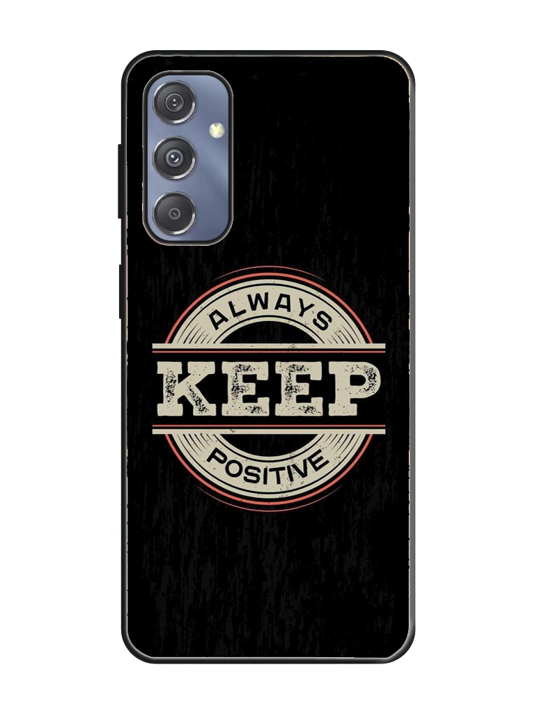Always Keep Positive Print Glass Case for Samsung S24 (a131)