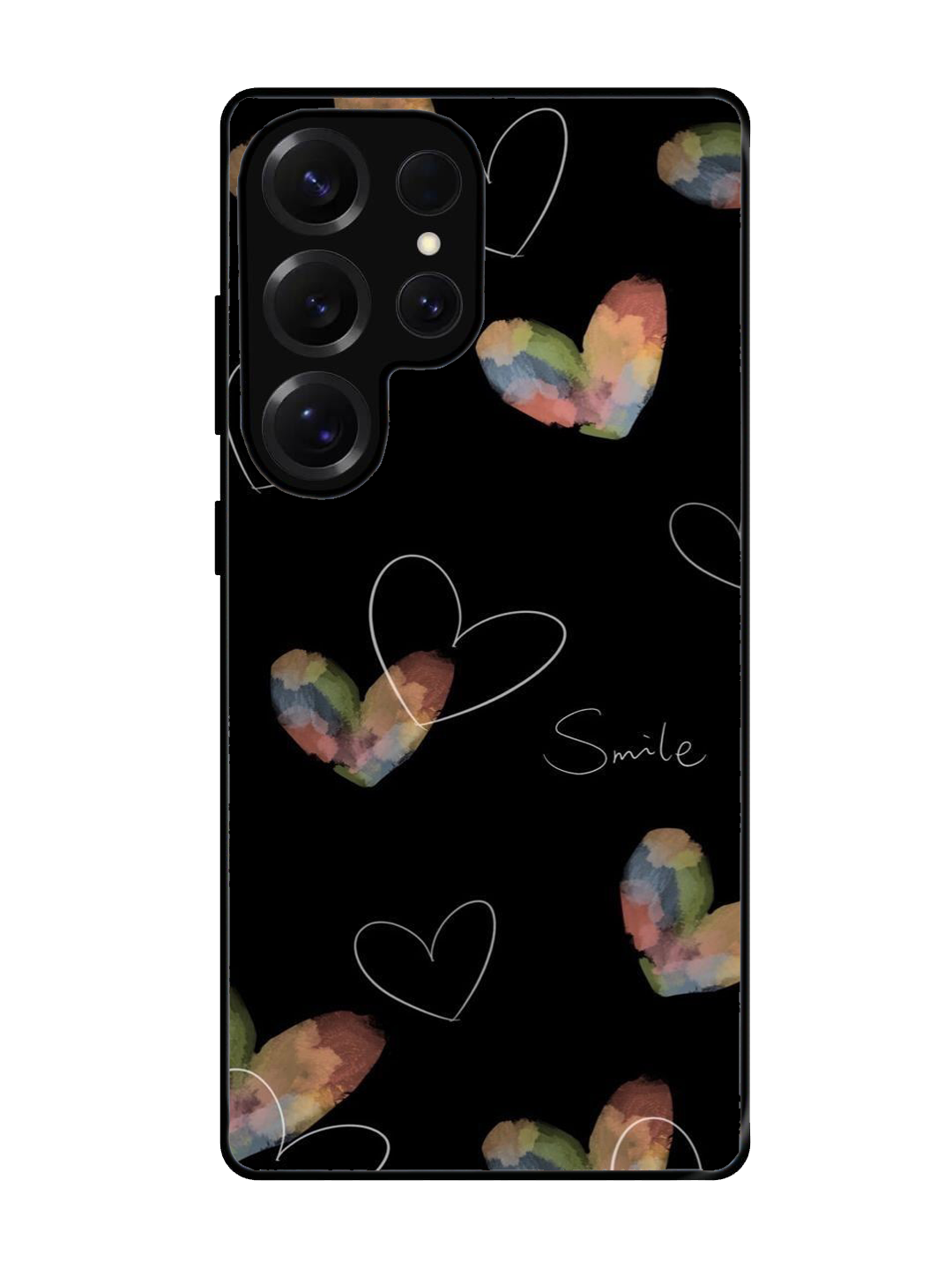 Heart Glass Case for Samsung S25 Ultra (A17)