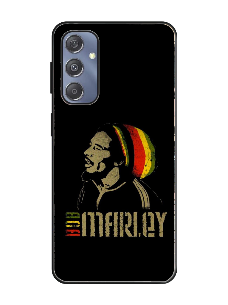 Bob Marley Print Glass Case for Samsung S23 Fe (a18)