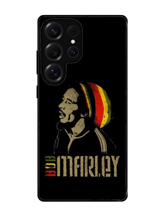 Bob Marley Glass Case for Samsung S25 Ultra (A18)
