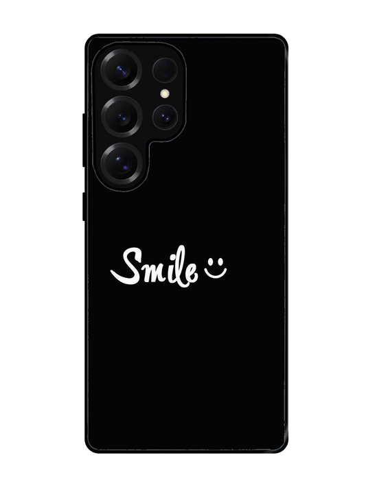 Smile Glass Case for Samsung S25 Ultra (A19)