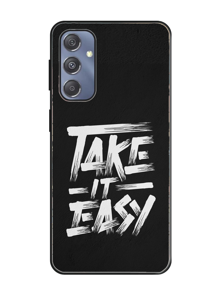 Take It Easy Print Glass Case for Samsung S23 Fe (a21)
